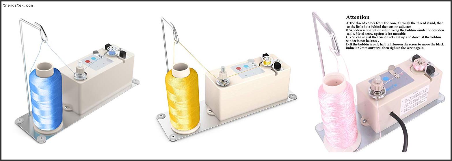 Top 10 Best Automatic Bobbin Winder For Sewing Based On Customer