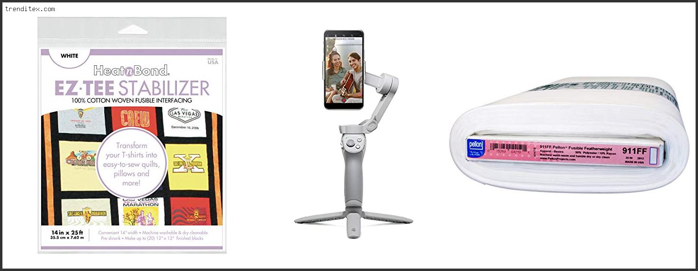 Top 10 Best Stabilizer For T Shirt Quilt [2024] Trendi Tex