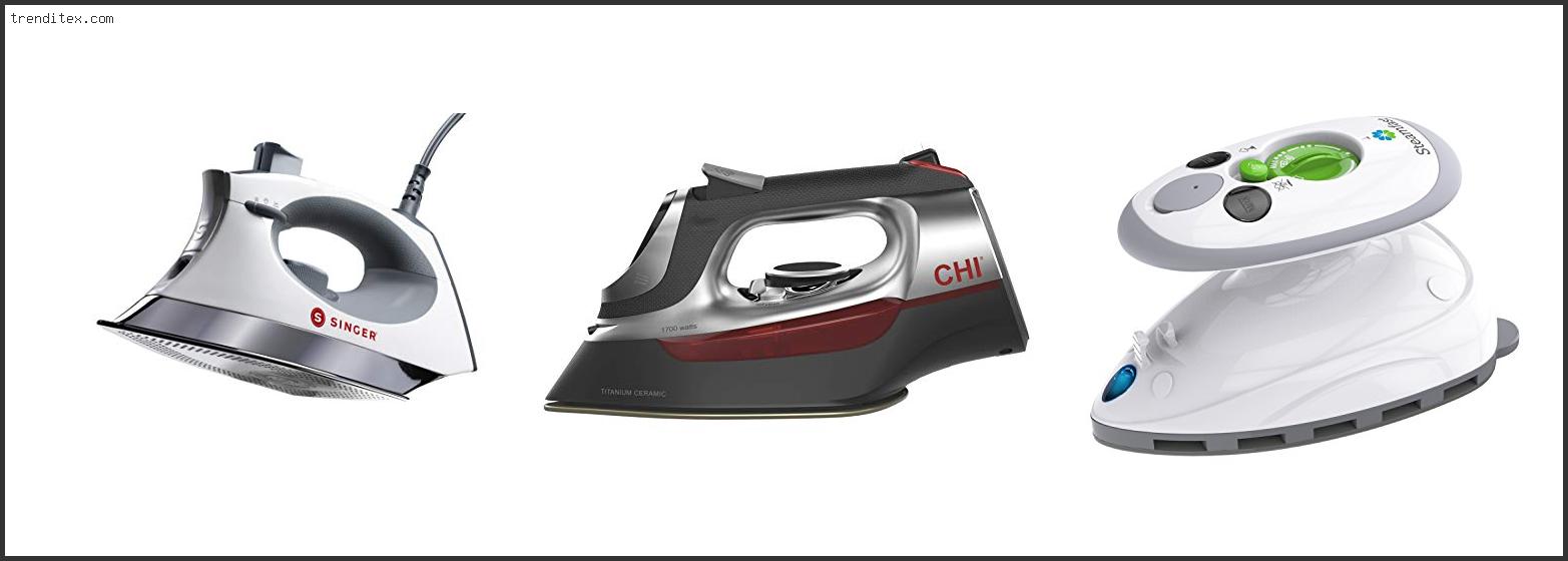Top 10 Best Small Iron For Sewing [2024] Trendi Tex