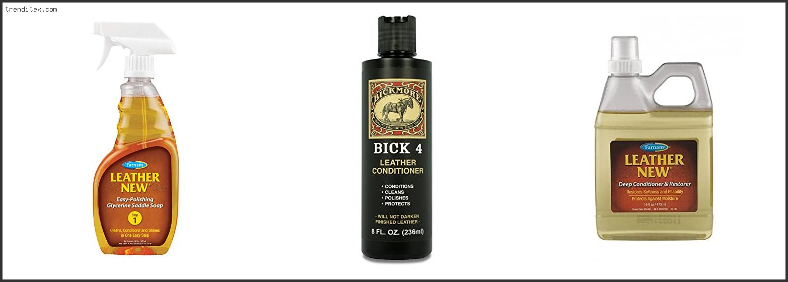 Top 10 Best Leather Conditioner For Horse Tack [2024] Trendi Tex