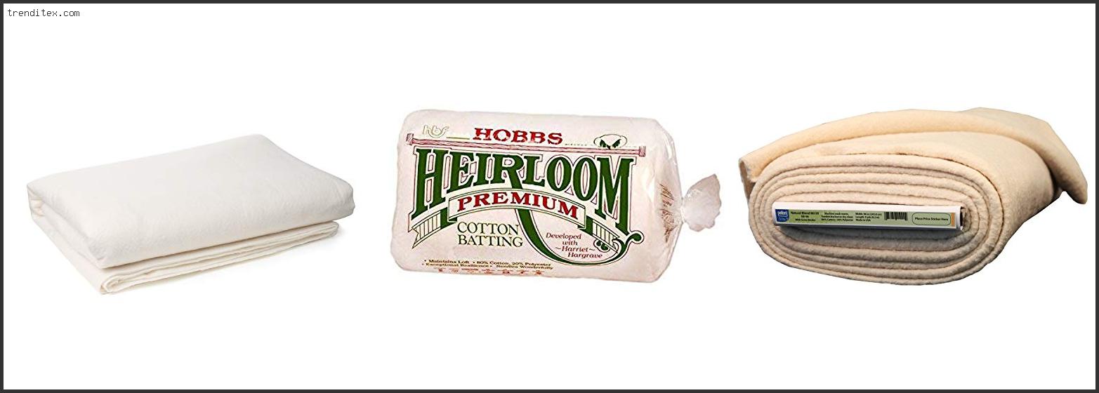 Top 10 Best Batting For Hand Quilting [2024] Trendi Tex