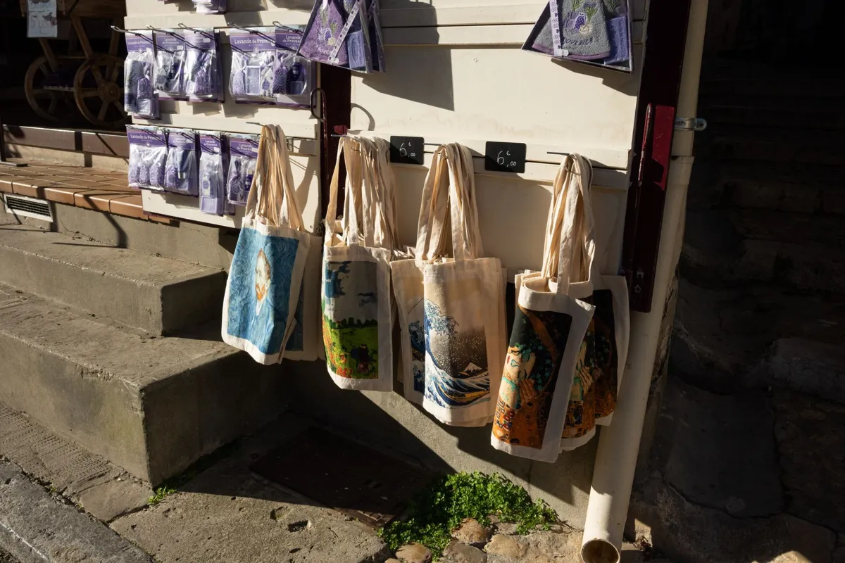 Canvas tote bag with sturdy handles