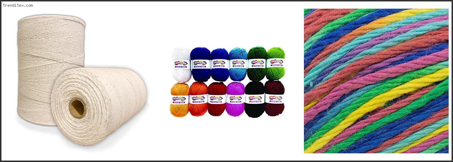Top 10 Best Yarn For Weaving [2022] Trendi Tex