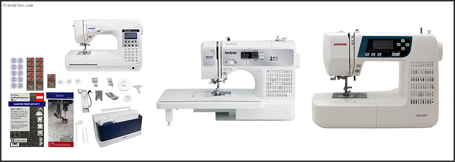 Top 10 Best Computerized Sewing Machine For Quilting [2022] Trendi Tex