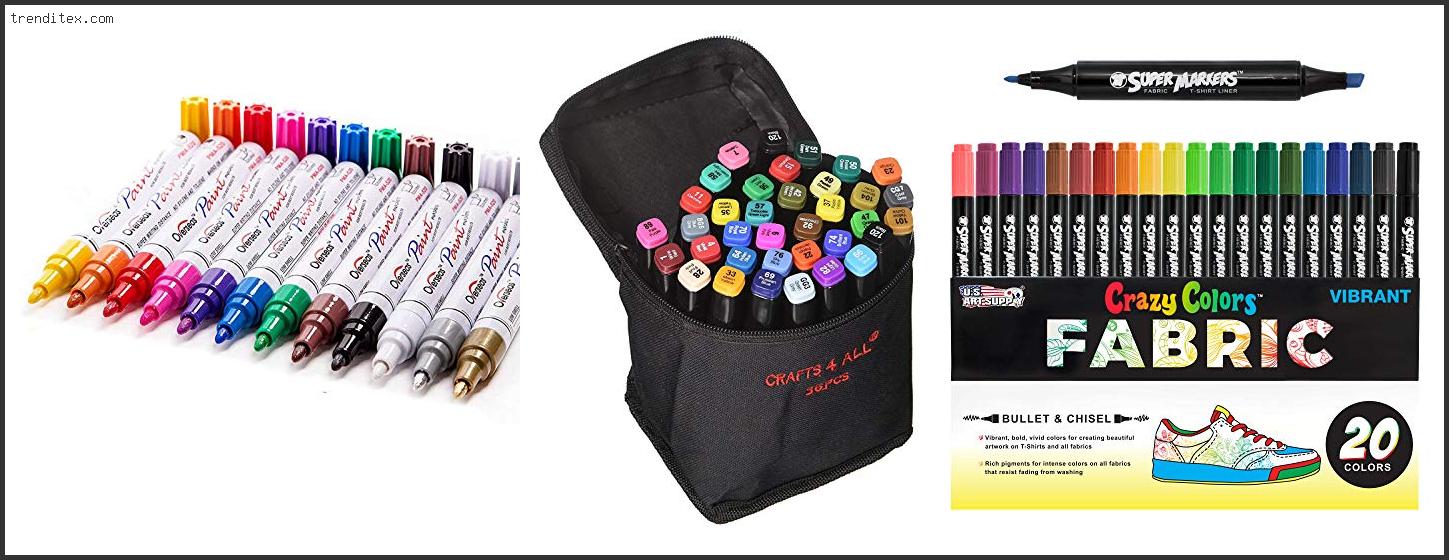Top 10 Best Markers For Canvas Shoes [2022] Trendi Tex