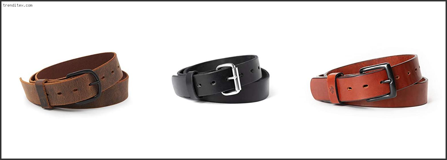 Top 10 Best Leather Belts Made In Usa [2022] Trendi Tex