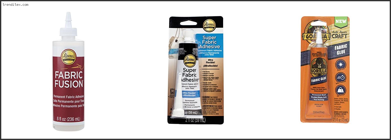 Top 10 Best Fabric Glue For Patches [2022] Trendi Tex