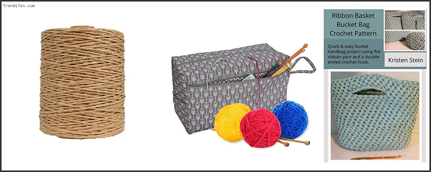 Top 10 Best Yarn For Crochet Basket [2022] Trendi Tex