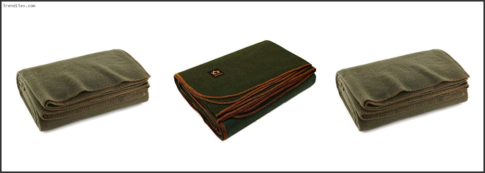 Top 10 Best Wool Blanket For Bushcraft [2022] Trendi Tex