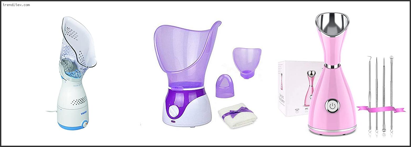Top 10 Best Steamer For Sinuses [2022] Trendi Tex