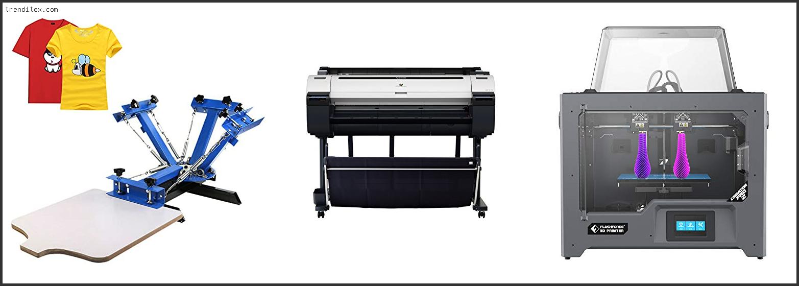 Top 10 Best Textile Printing Machine [2026] | Trendi Tex