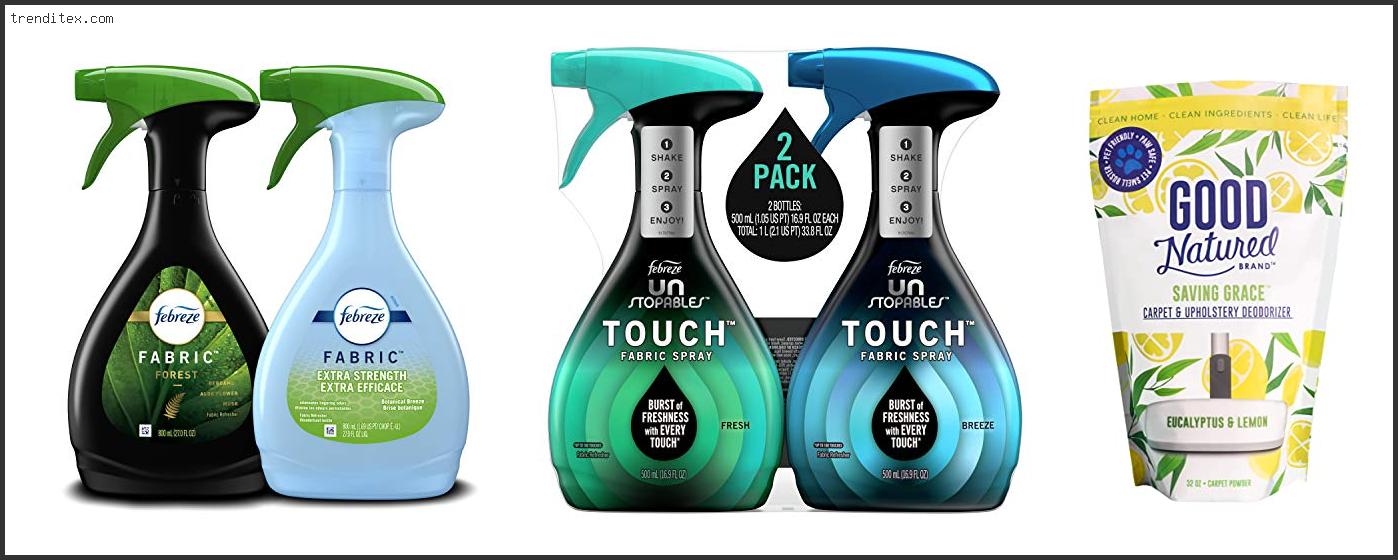 Top 10 Best Fabric Deodorizer For Couch [2022] Trendi Tex