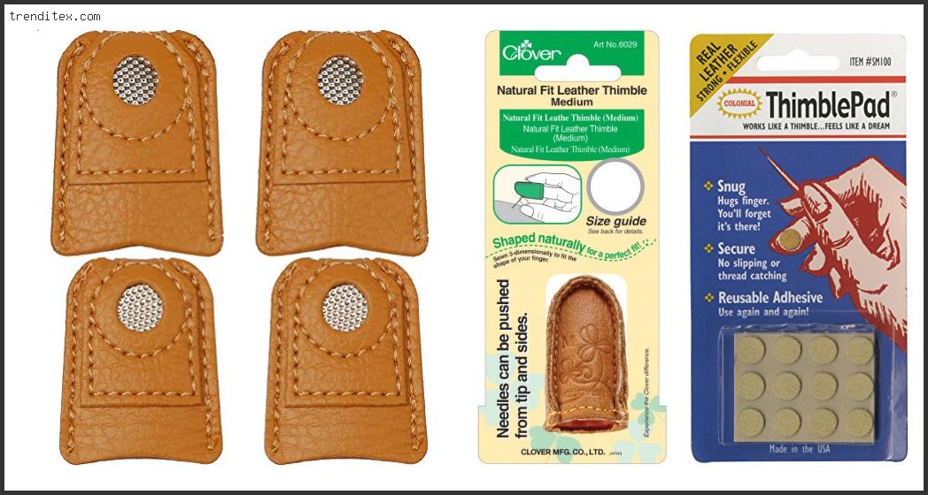 Top 10 Best Thimble For Hand Quilting [2022] Trendi Tex