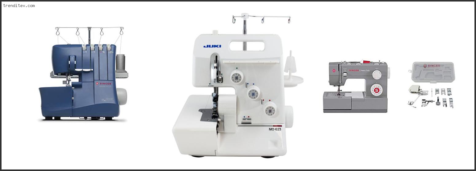 Top 10 Best Sewing Machine With Overlock Stitch [2024] Trendi Tex