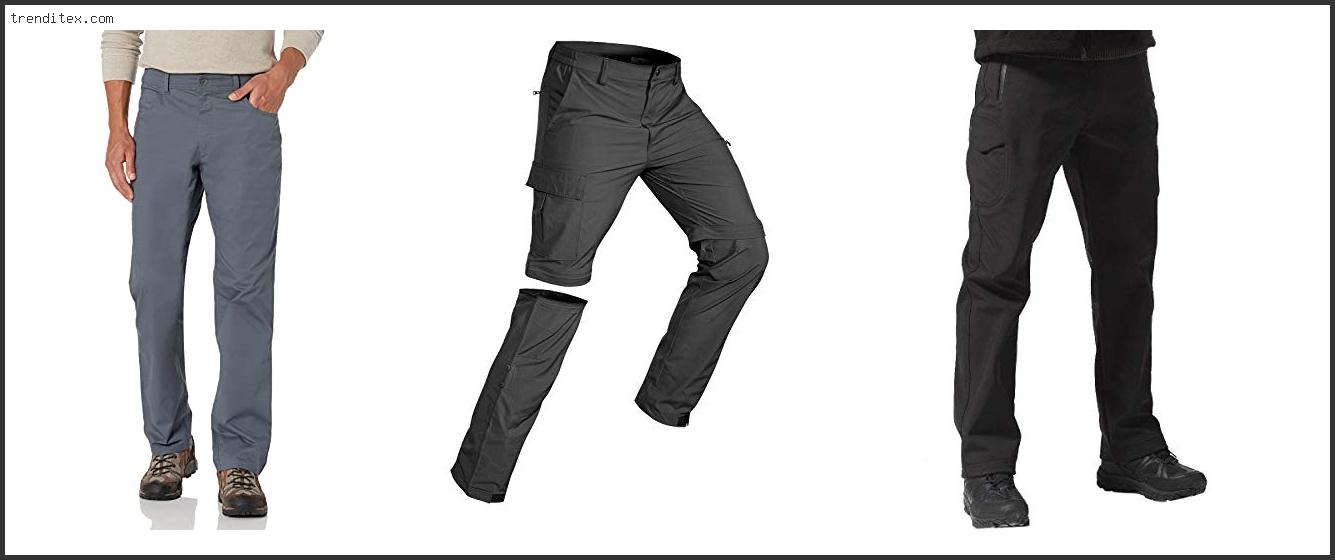 Top 10 Best Hiking Pants For Men [2022] Trendi Tex