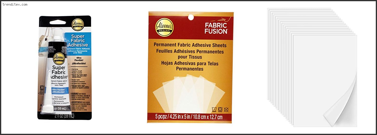 Top 10 Best Permanent Fabric Glue For Patches [2022] Trendi Tex