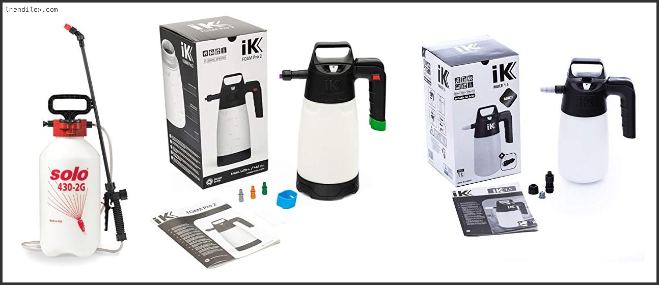 Top 10 Best Hand Pump Sprayer For Car Wash [2022] Trendi Tex