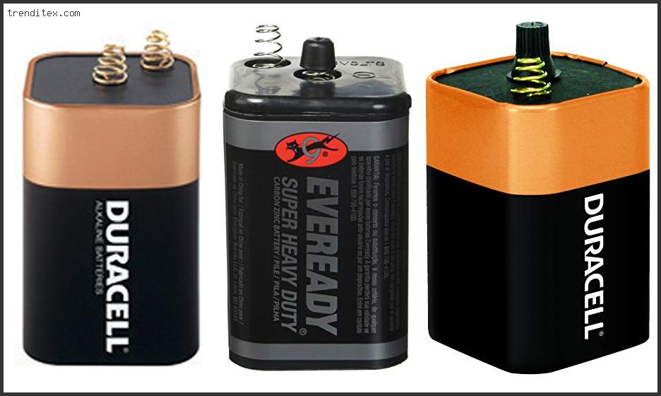 Top 10 Best 6 Volt Lantern Battery [2022] Trendi Tex
