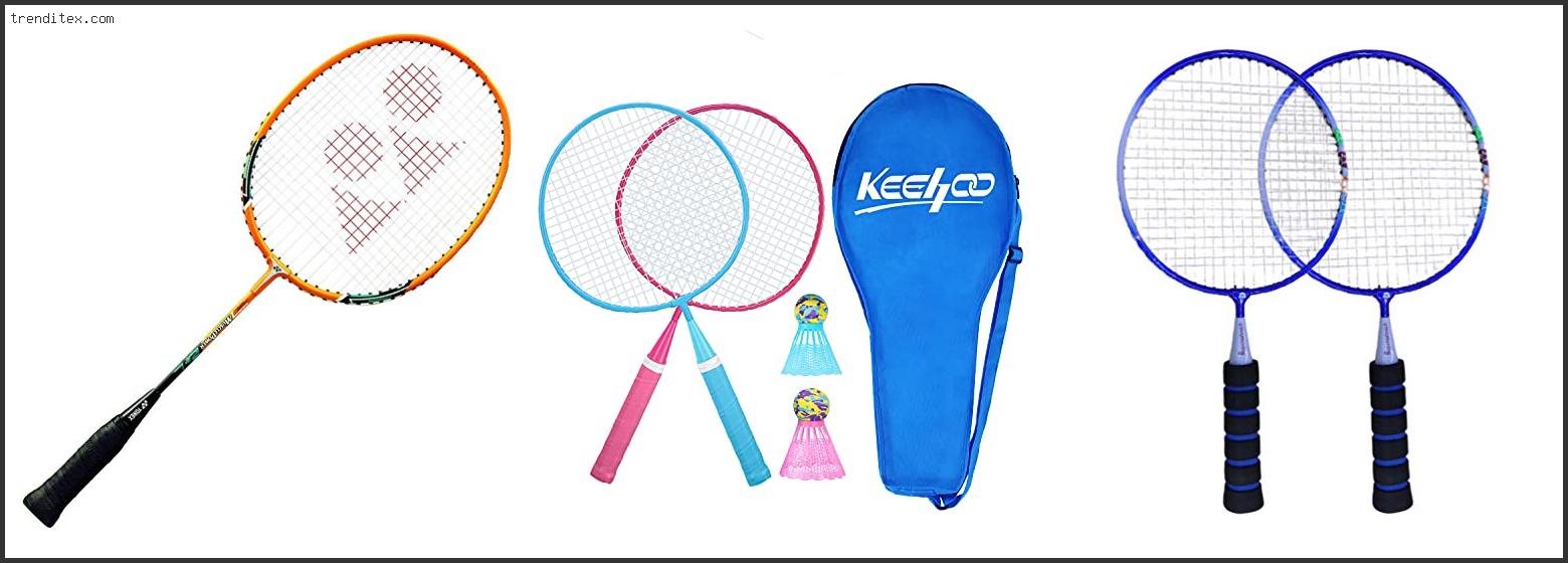 Top 10 Best Badminton Rackets For Kids [2024] Trendi Tex