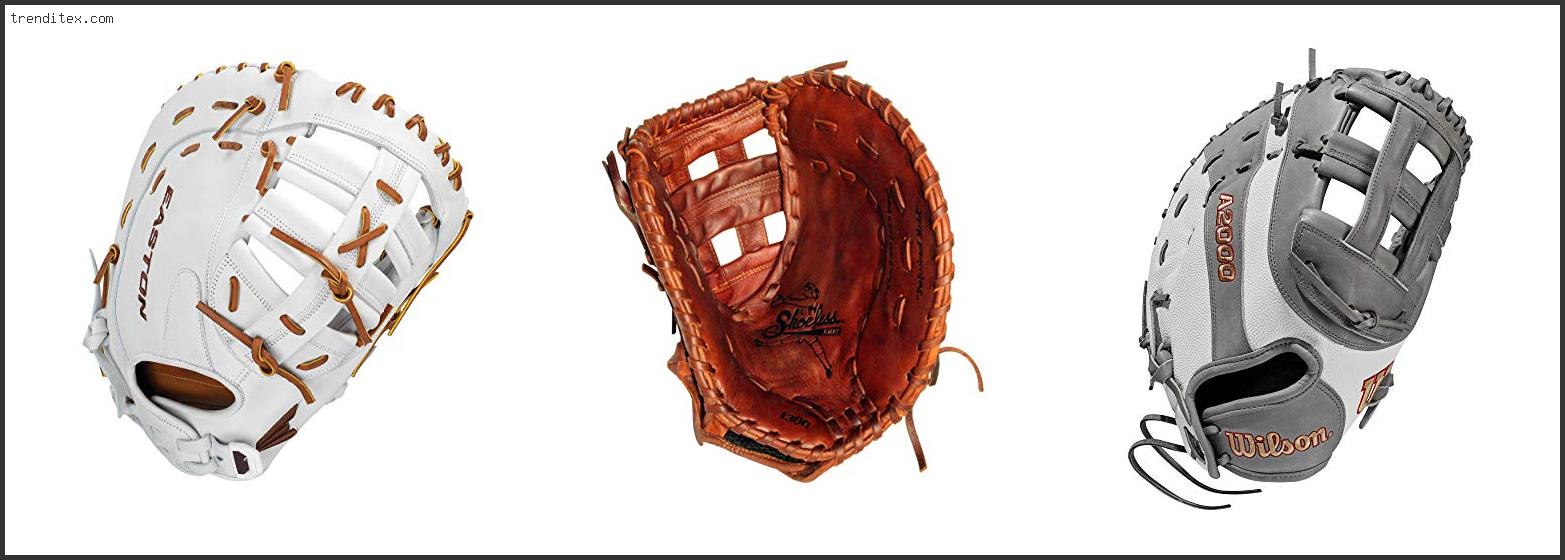 Top 10 Best Fastpitch Softball First Base Mitt [2022] Trendi Tex