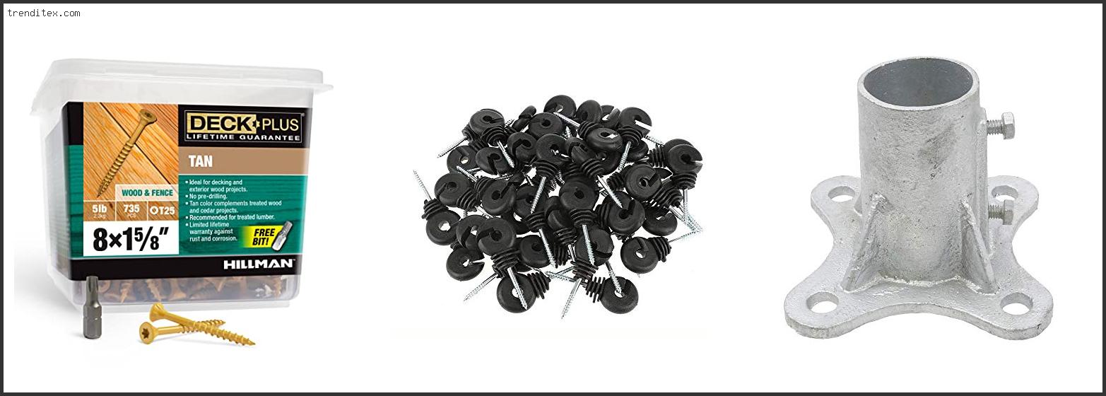 Top 10 Best Screws For Fencing [2022] Trendi Tex