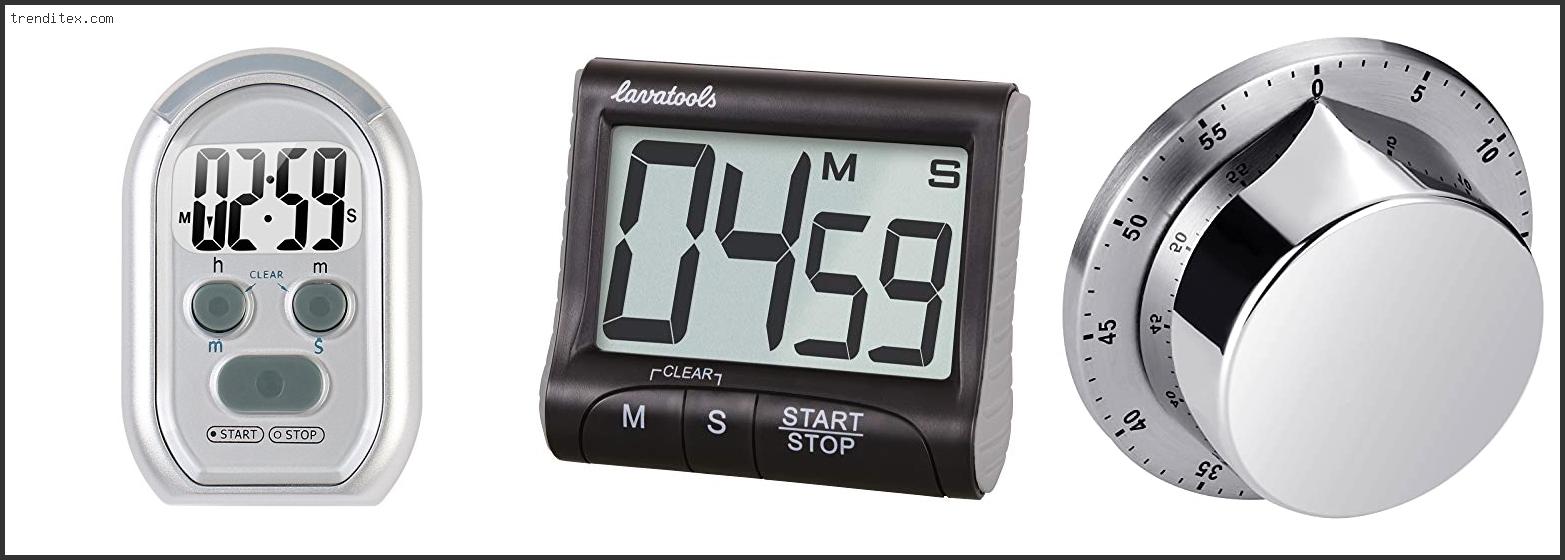 Top 10 Best Kitchen Timer For Hearing Impaired 2022 Trendi Tex   13079 