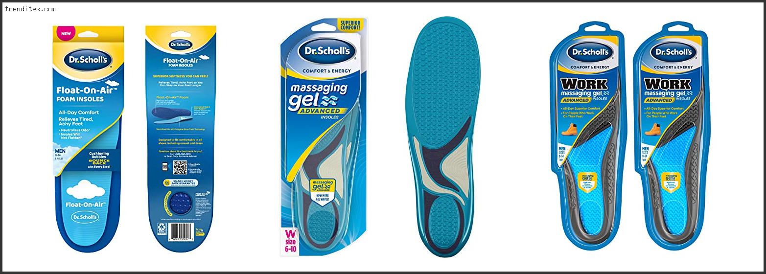 Top 10 Best Insoles For Standing On Concrete [2022] Trendi Tex