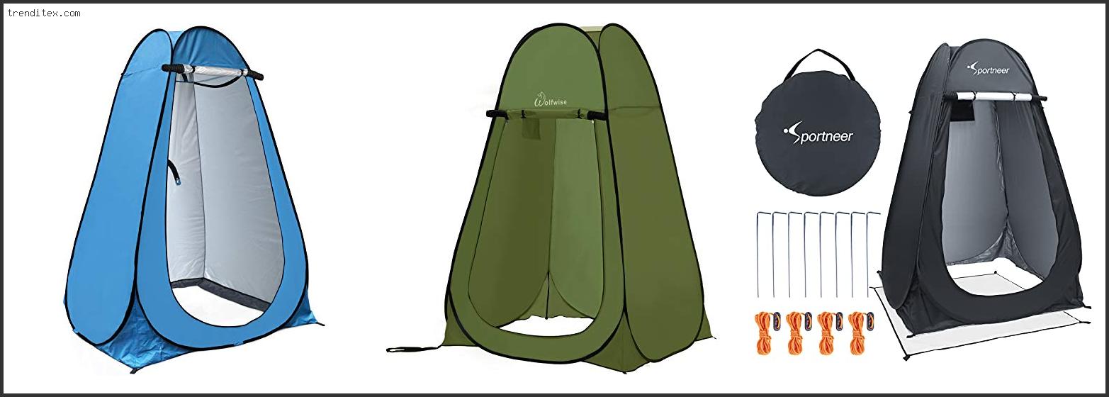 Top 10 Best Pop Up Toilet Tent [2022] Trendi Tex