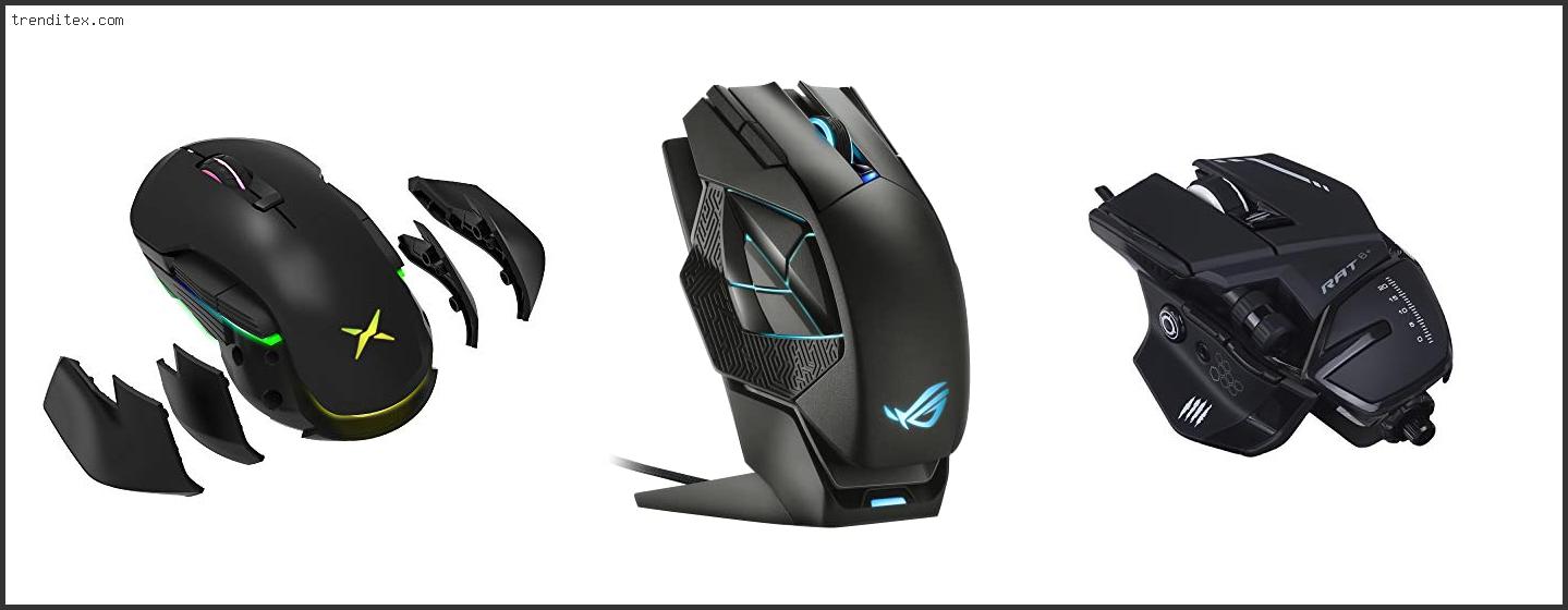 Gaming Mouse With Pinky Rest