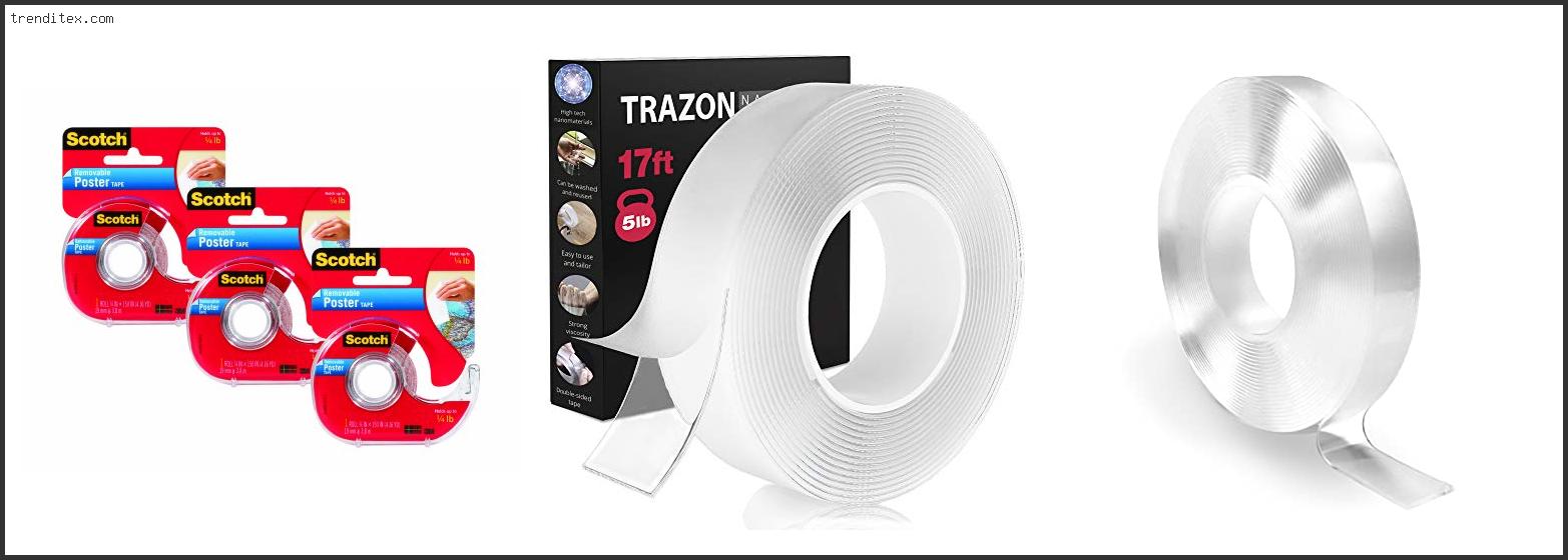 Top 10 Best Double Sided Tape For Posters [2022] Trendi Tex