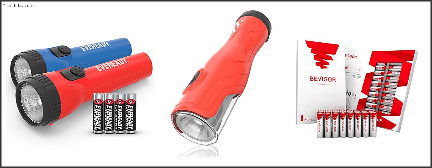Top 10 Best Aa Batteries For Flashlights [2022] Trendi Tex