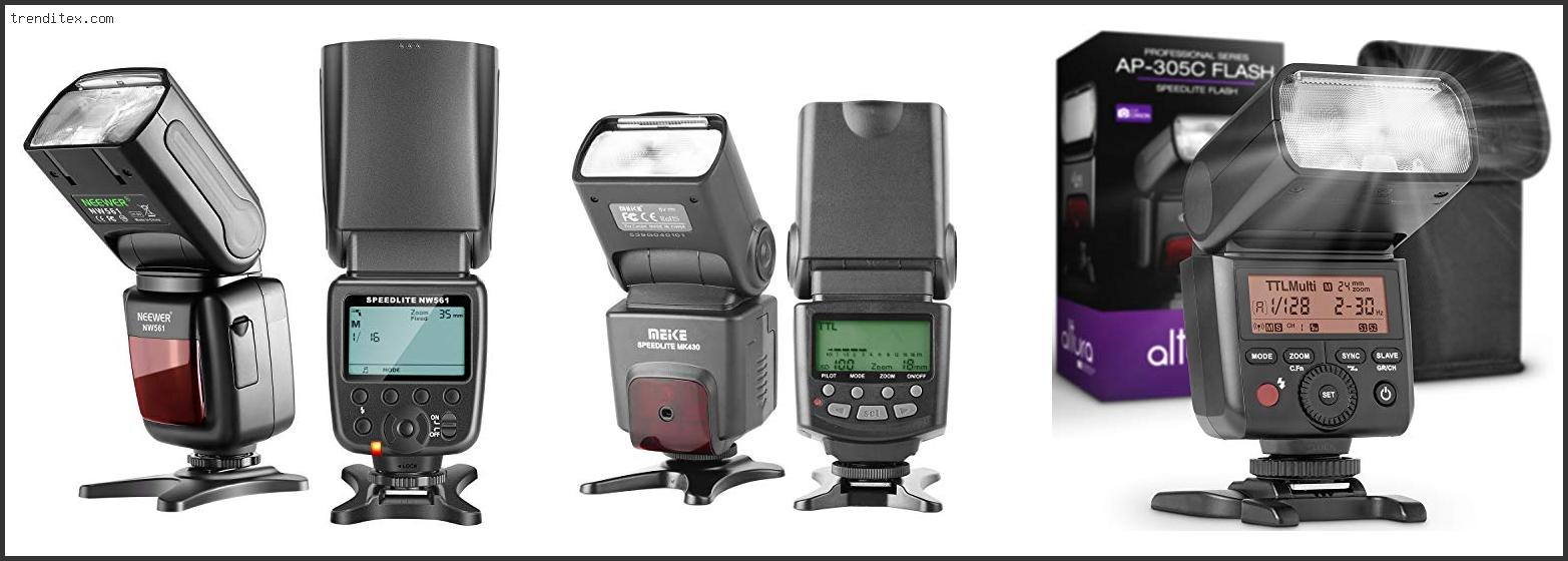 Top 10 Best Flash For Canon Rebel T6 [2022] Trendi Tex