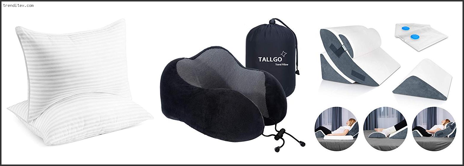 Top 10 Best Pillow For Sleeping In A Recliner [2022] Trendi Tex