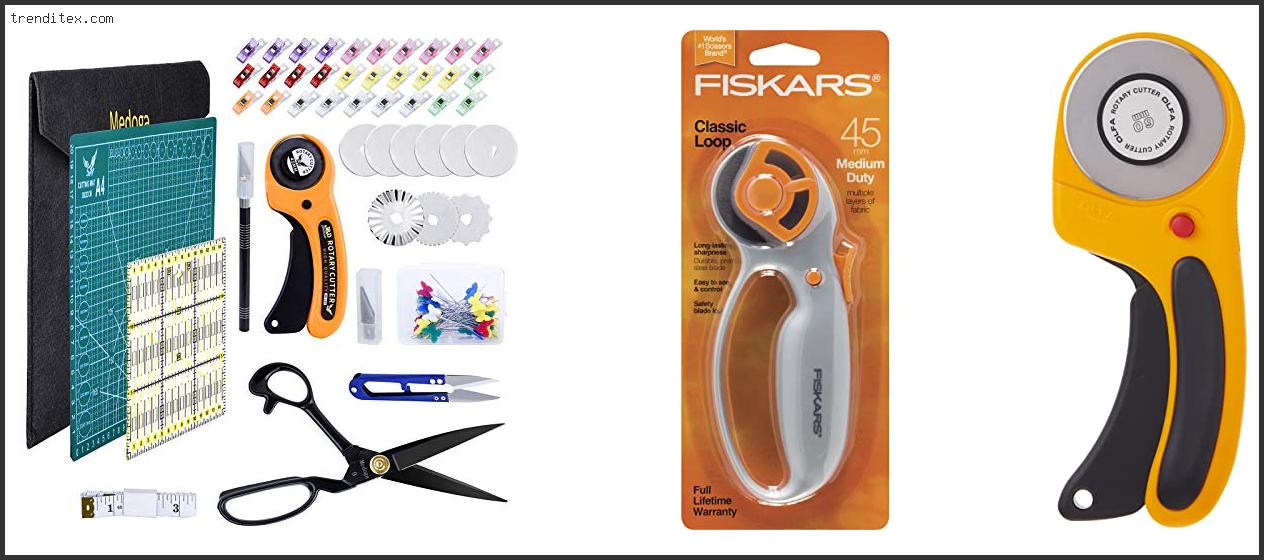Top 10 Best Rotary Cutter For Sewing [2022] Trendi Tex