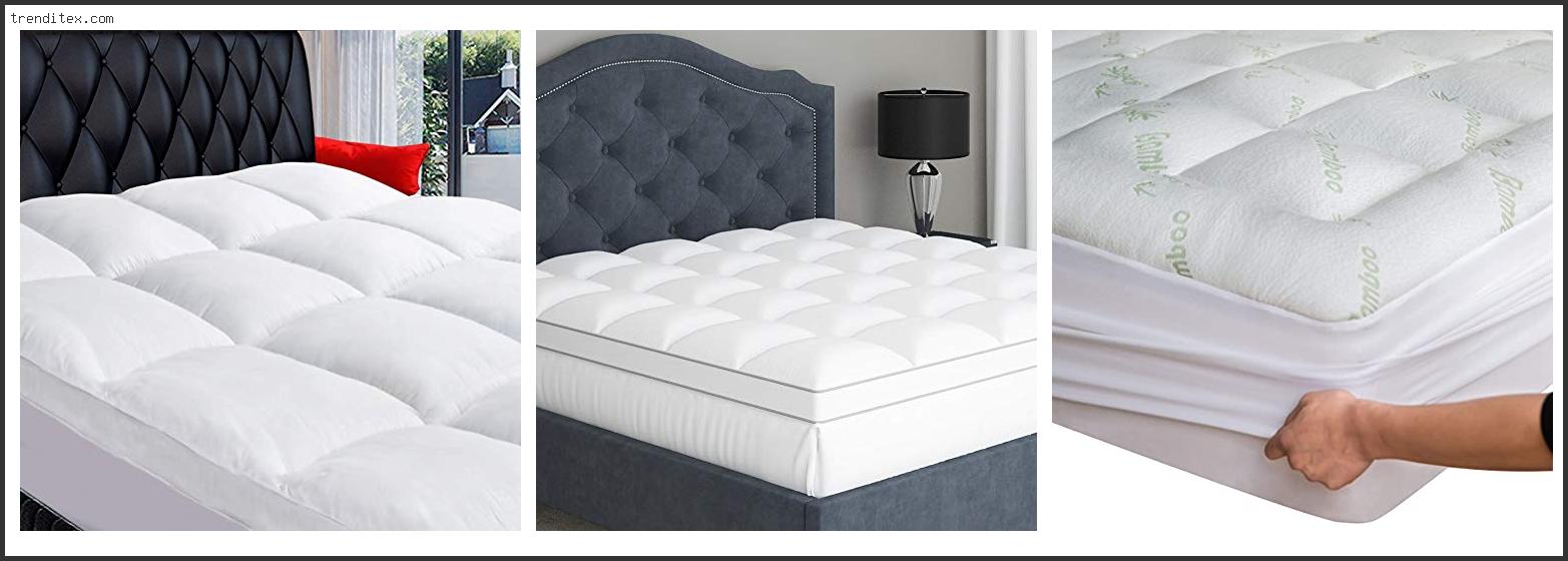 Top 10 Best Pillow Top Mattress Topper For Side Sleepers [2022