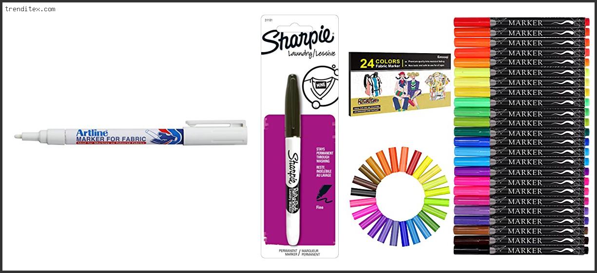 Top 10 Best Markers For Clothing [2022] Trendi Tex
