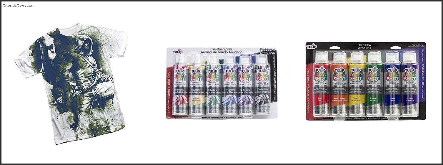 Top 10 Best Fabric Spray Paint For T Shirts [2022] Trendi Tex