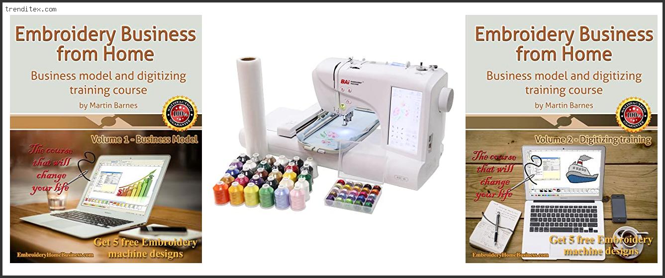 Top 10 Best Home Embroidery Machine [2022] Trendi Tex