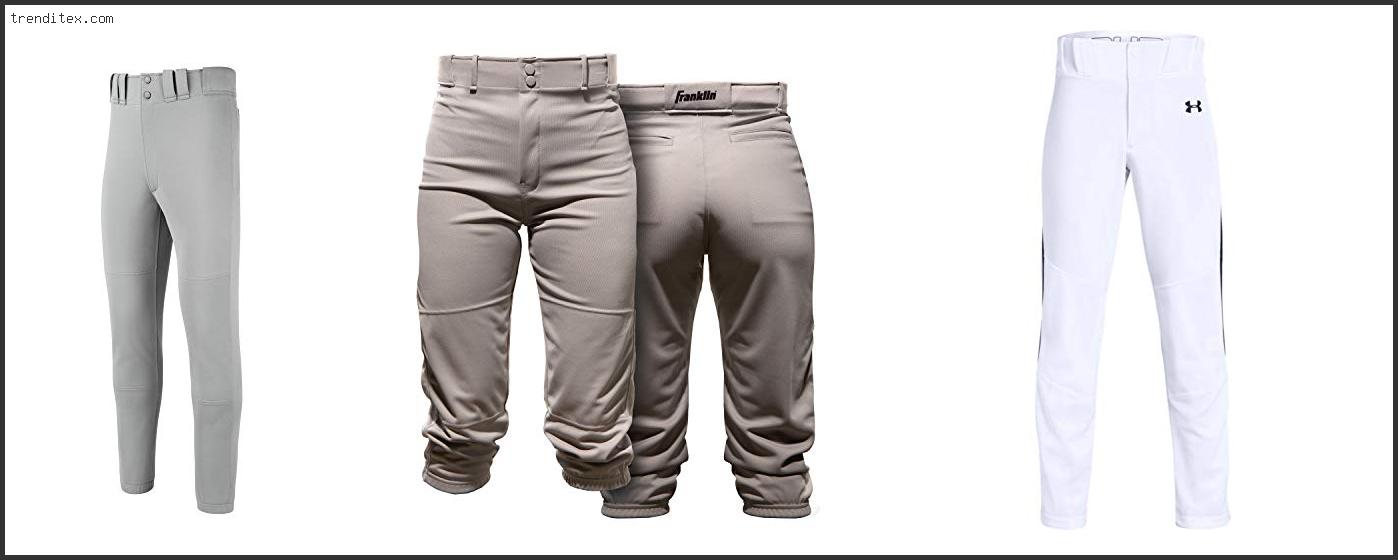 Top 10 Best Baseball Pants For Tall Skinny Youth [2022] Trendi Tex