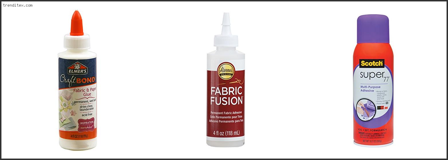 Top 10 Best Glue For Gluing Fabric To Cardboard [2022] Trendi Tex