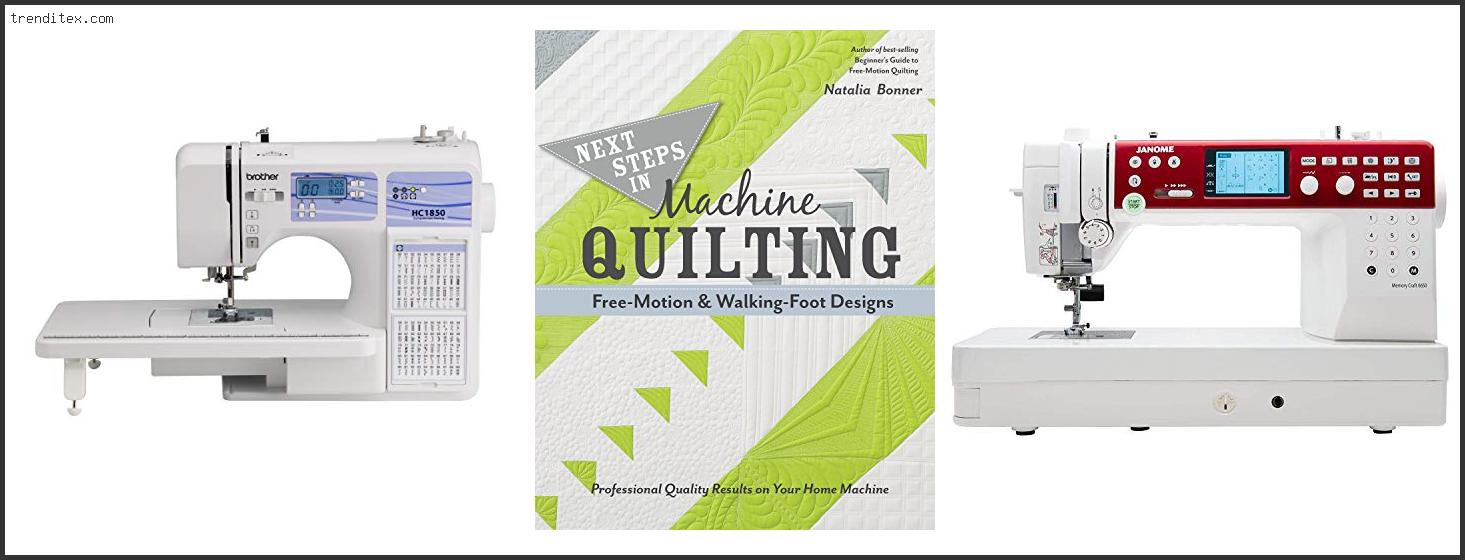 Top 10 Best Home Quilting Machine [2022] Trendi Tex