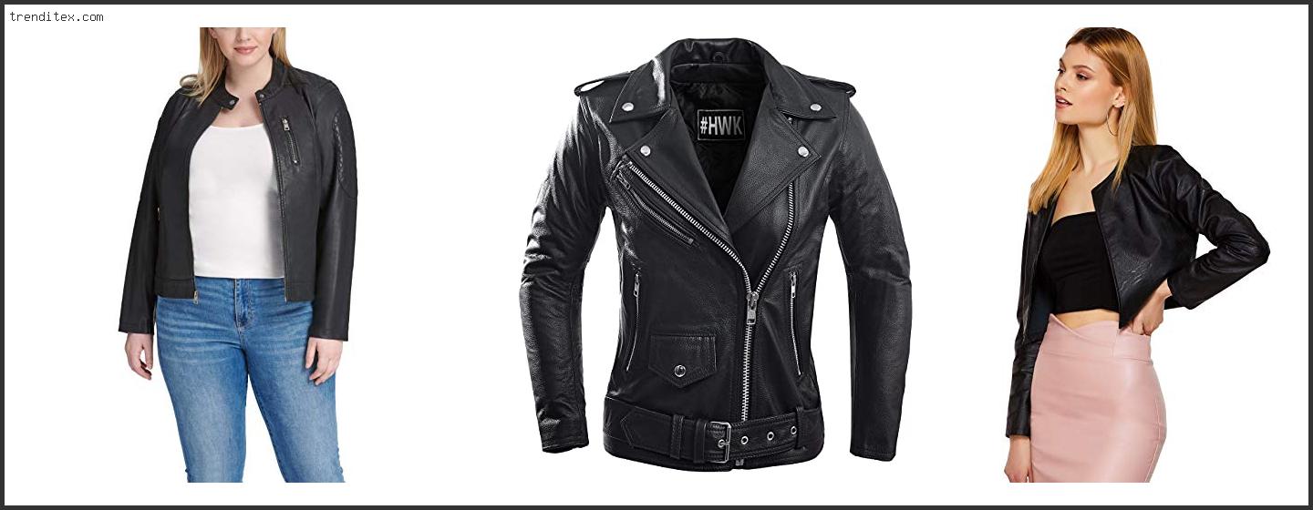 Top 10 Best Leather Jacket For Big Bust [2022] Trendi Tex