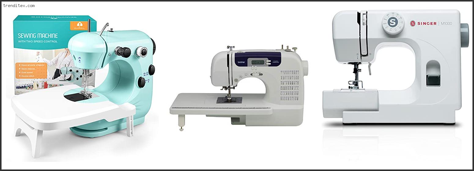 Top 10 Best Sewing Machine For Beginners [2022] Trendi Tex