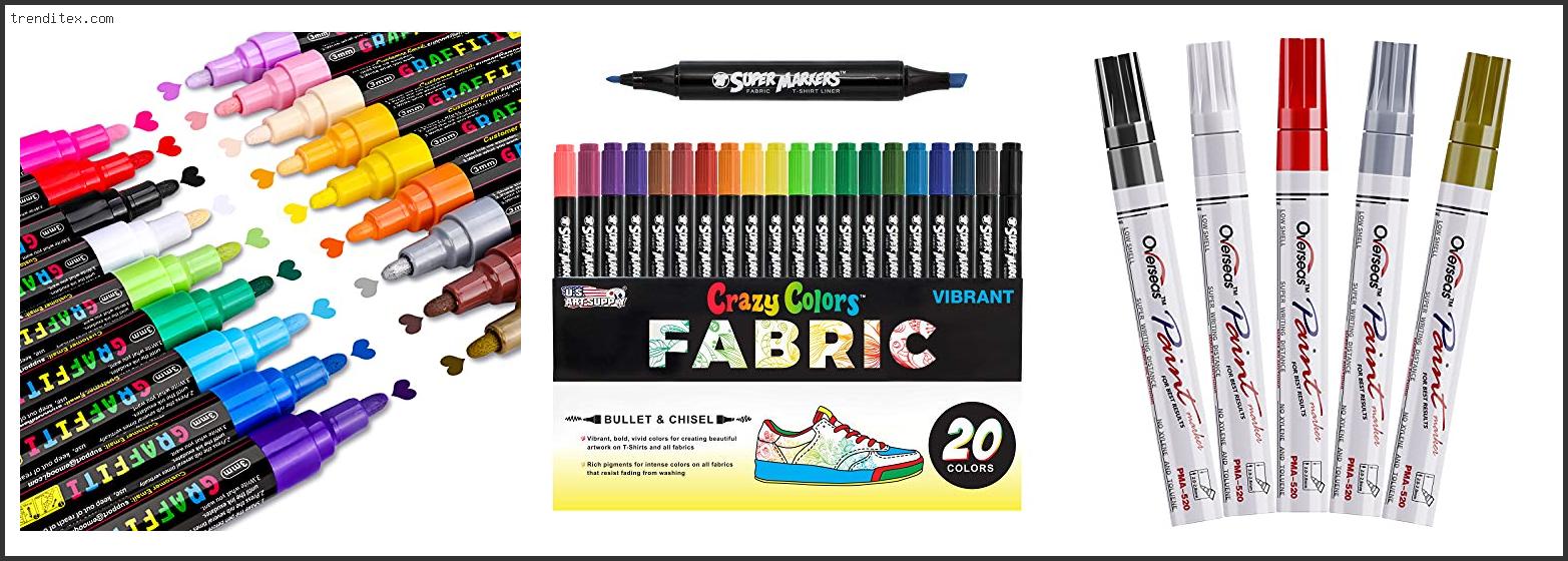 Top 10 Best Paint Pens For Fabric [2022] Trendi Tex