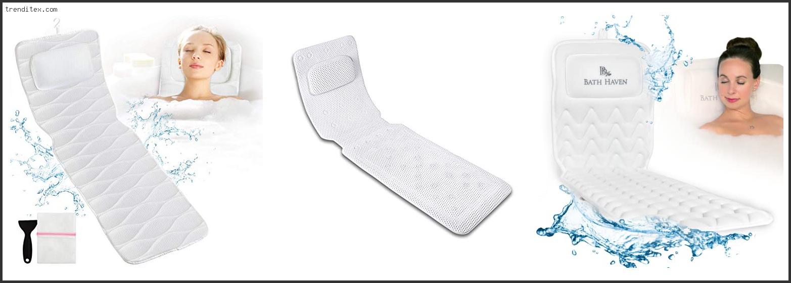 Top 10 Best Full Body Bath Pillow [2022] Trendi Tex