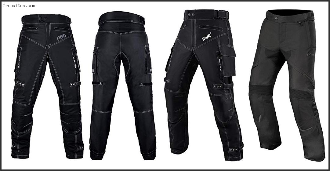 Top 10 Best All Weather Motorcycle Pants [2022] Trendi Tex