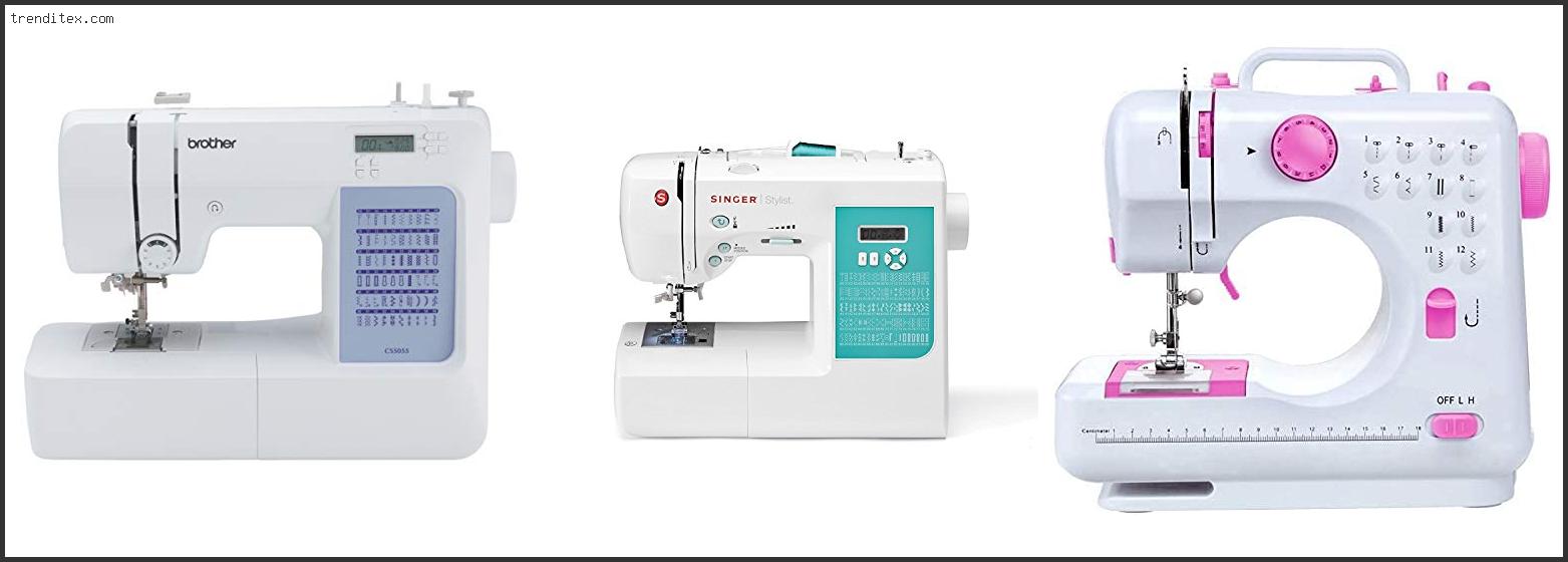 Top 10 Best Computerised Sewing Machine For Beginners [2022] | Trendi Tex