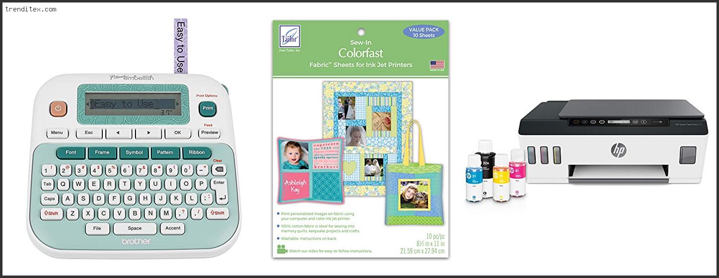 Top 10 Best Printer For Fabric Printing [2022] Trendi Tex