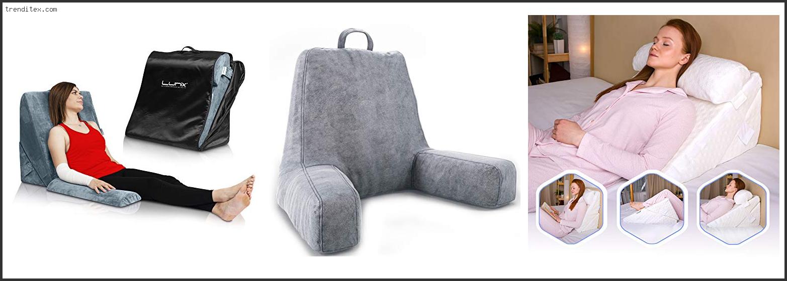 Top 10 Best Pillow To Watch Tv In Bed [2022] Trendi Tex