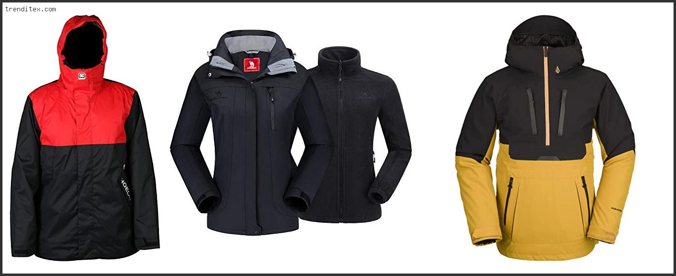 Top 10 Best Snowboard Shell Jacket [2022] Trendi Tex
